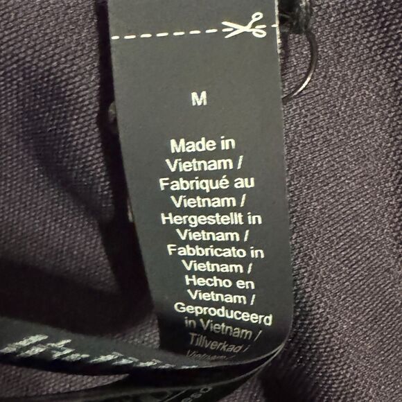 Nike Skims Ribbed Scoop Neck Sports Bra in Obsidian - Women's M - NEW with Tags - Picture 6 of 7